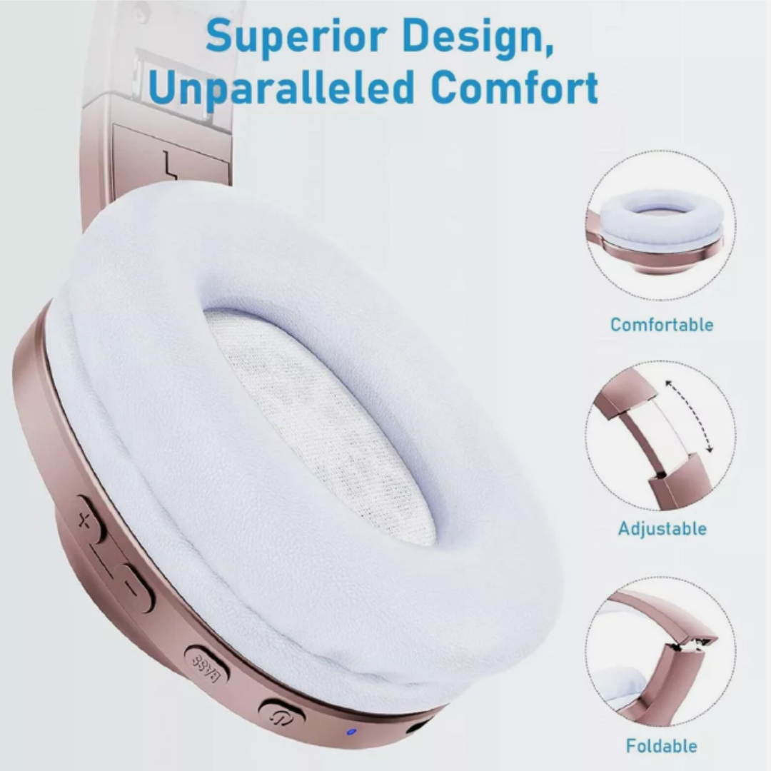 Auriculares Bluetooth con cancelación activa de ruido h10