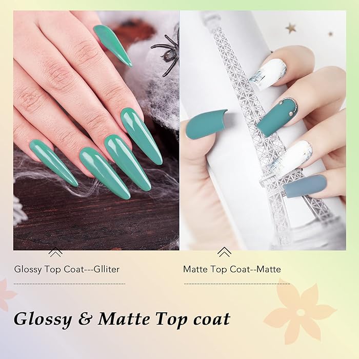 Kit de esmalte de uñas de gel juego de 17 esmaltes