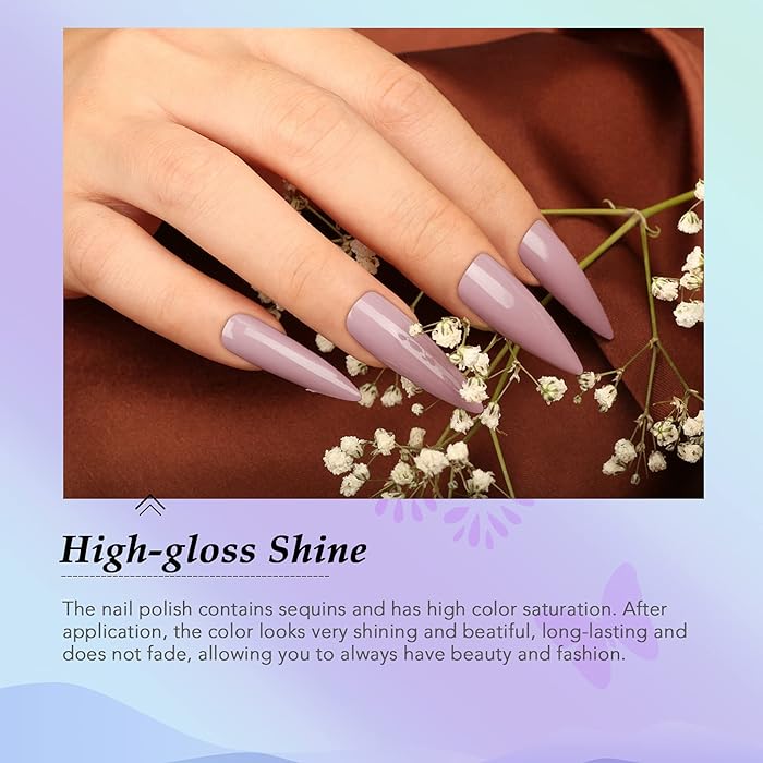 Kit de esmalte de uñas de gel juego de 17 esmaltes