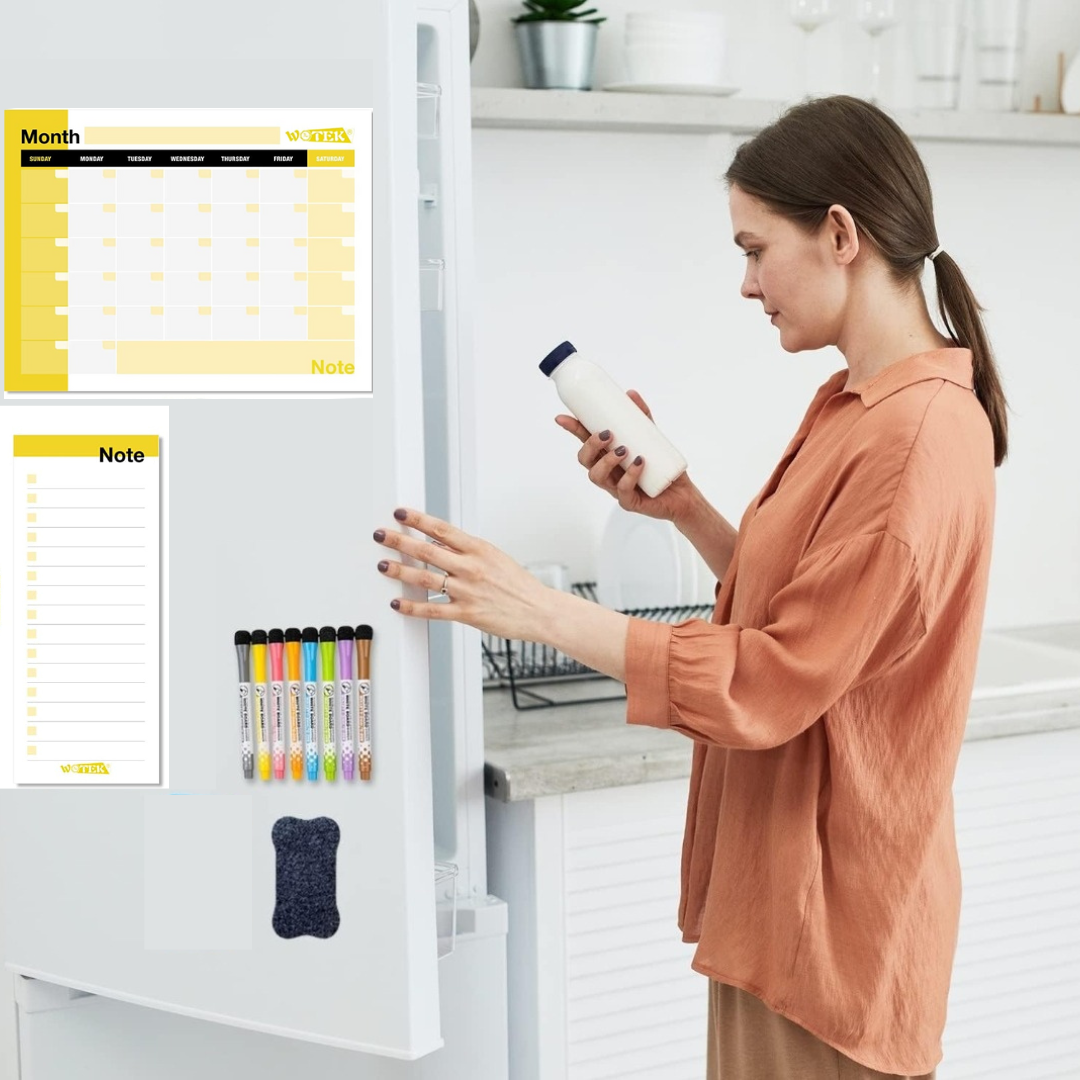 Calendario magnetico para nevera Planificador semanal