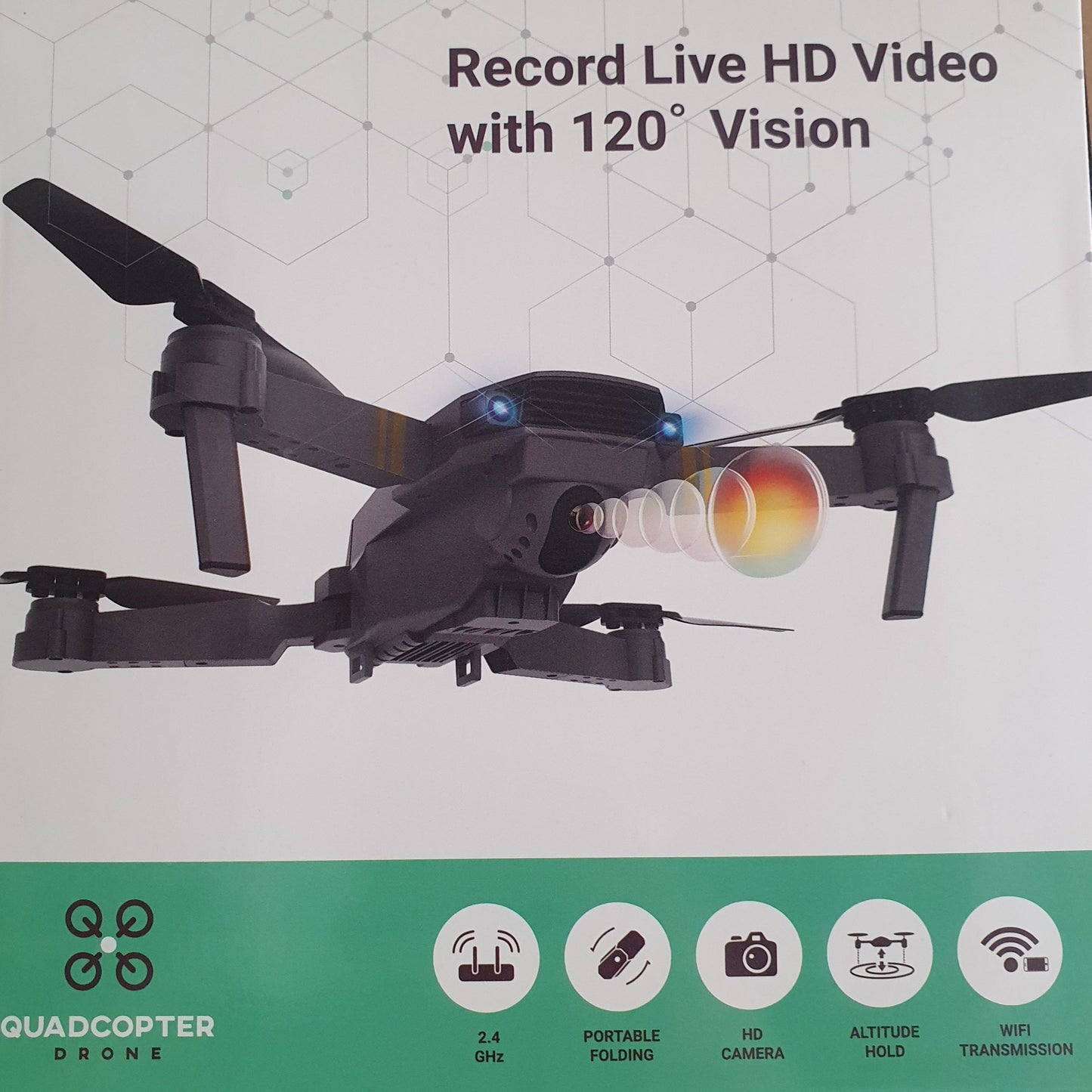 Drone QUADCOPTER dron 120 vision