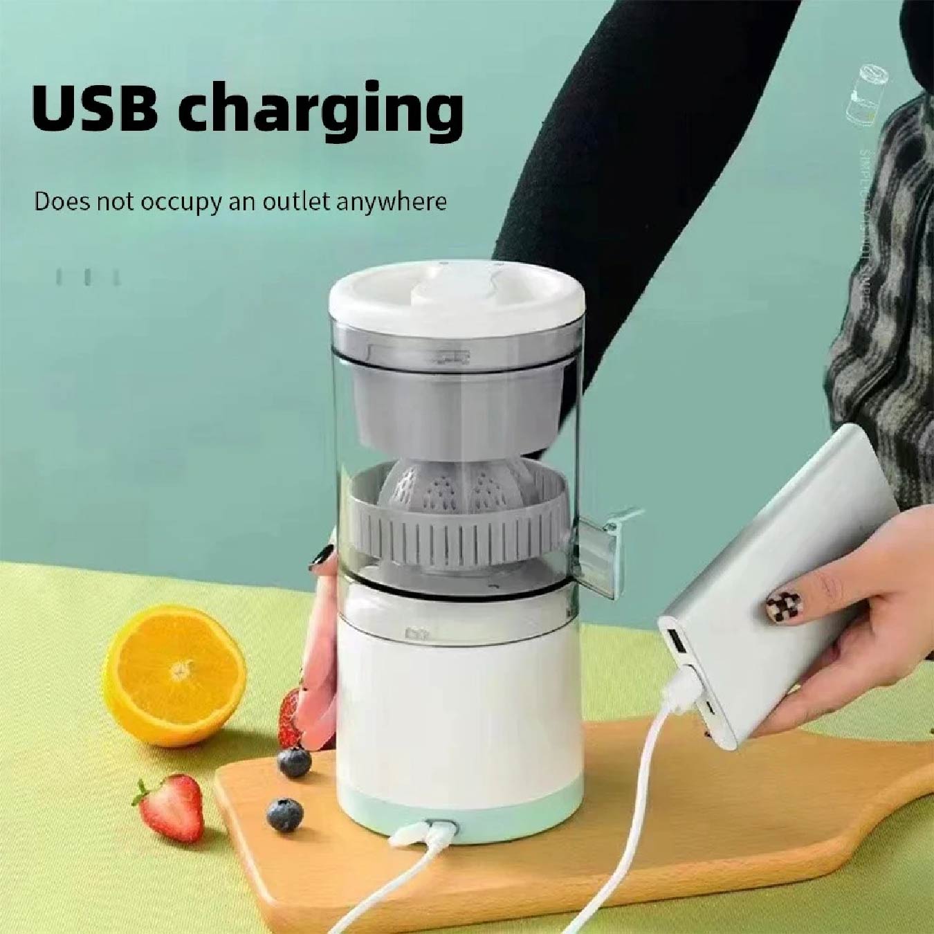 Exprimidora de Frutas portátil Recargable USB