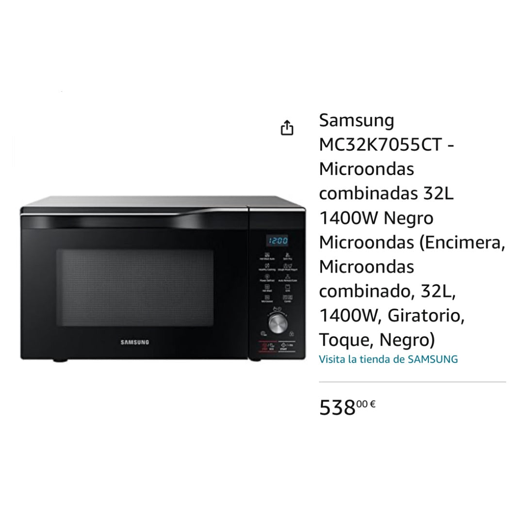 Horno-microondas de convección 32L
