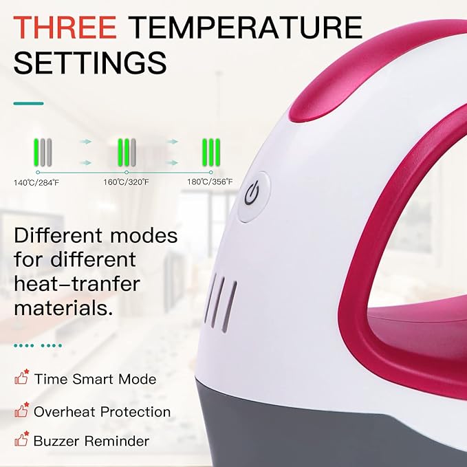 Prensa de calor pequeña máquina de prensa de calor para camisetas