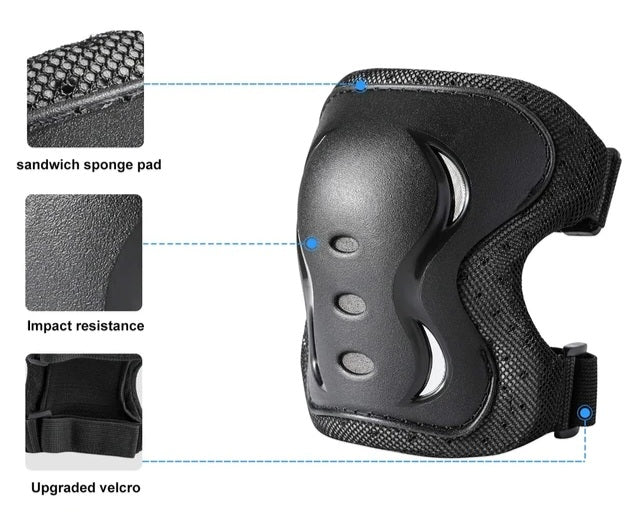 Juego de protectores rodilla y codo