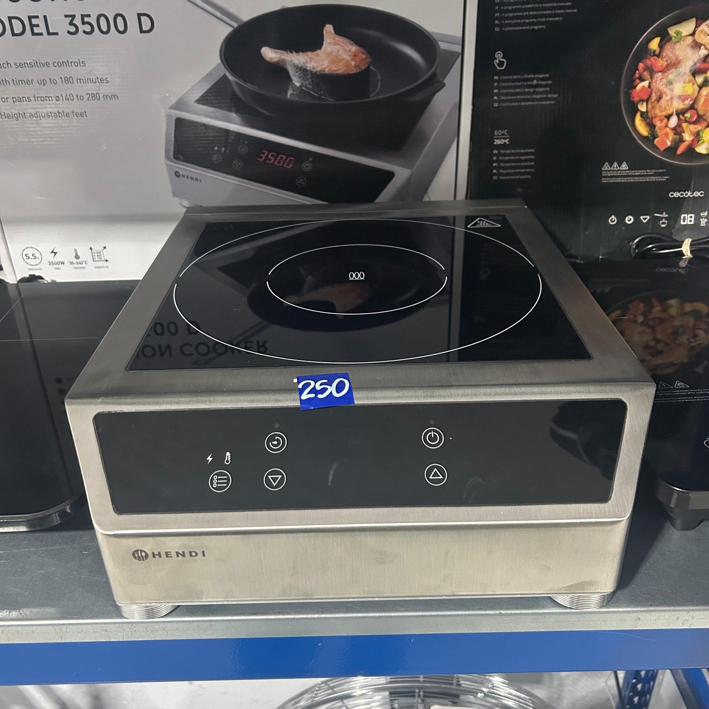 Cocina de inducción modelo 3500 HENDI