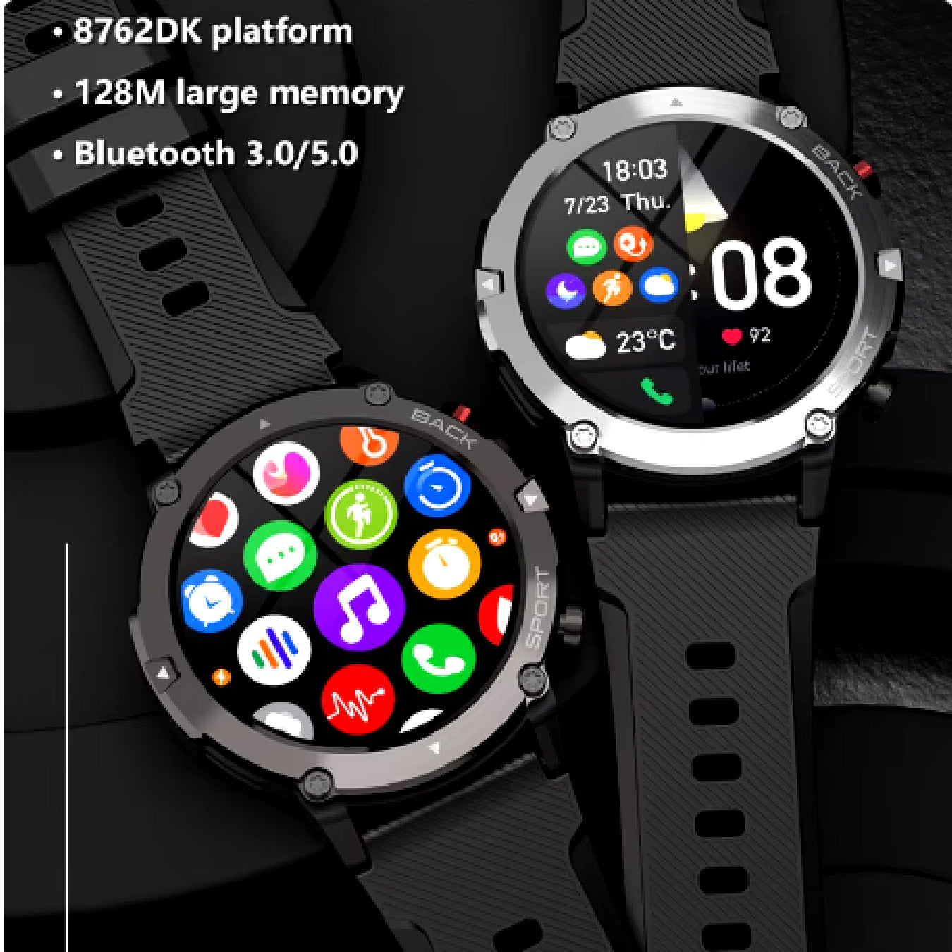 Reloj Smartwatch C21 Smart Watch Men Bluetooth