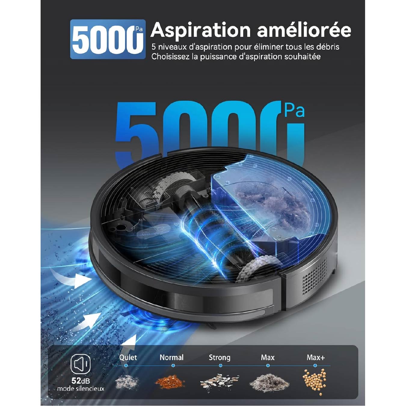 Aspirador Robot Enboya D60+
